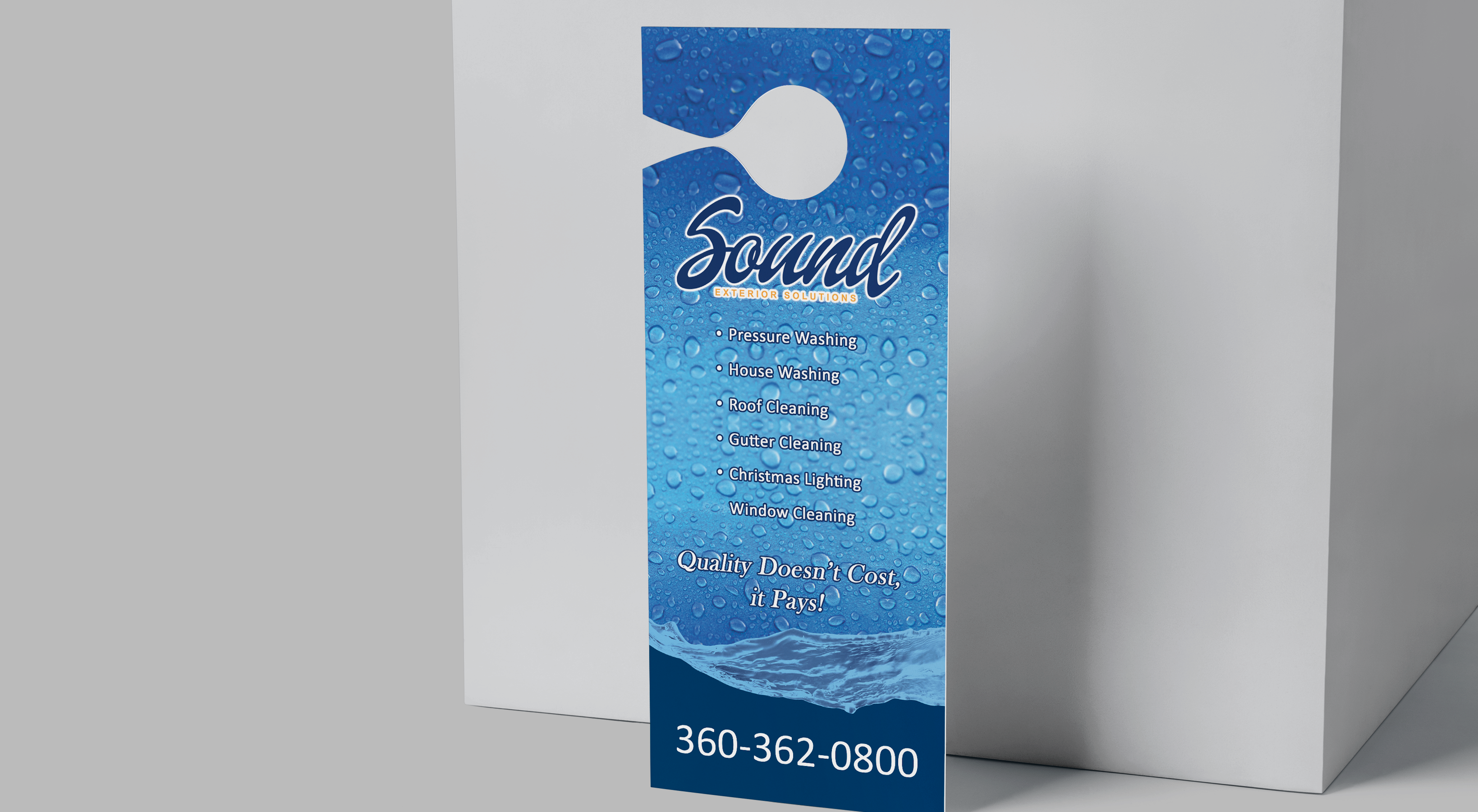 door hanger print design marketing